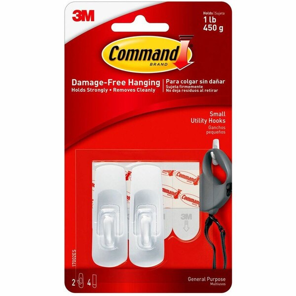 Command Small Hooks 2 Pack